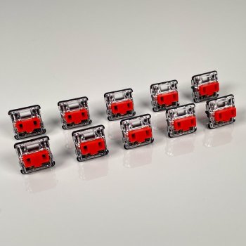 10x Kailh GL-Switch Red Linear Mechanischer Switch für Logitech G815/G915 Ersatzteil